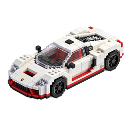 Colorful LEGO Car Icon for Creative Design Projects