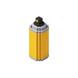 Spray Paint Can Icon - Isometric Voxel 3D Design