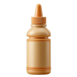 Squeeze Bottle Icon - Food & Condiment Illustration