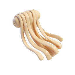 3D Squid Tentacles Icon - Realistic Clay Style