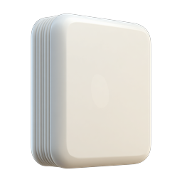Stacked Square Tiles Icon - 3D Layered Cards Design