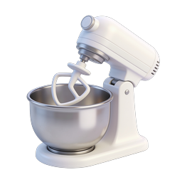 スタンドミキサーのアイコン - 3D キッチン家電