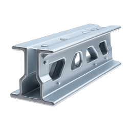 Steel I-Beam Icon - Structural Construction Metal Beam