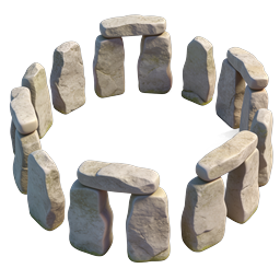 Stone Circle Icon - Ancient Monument Representation