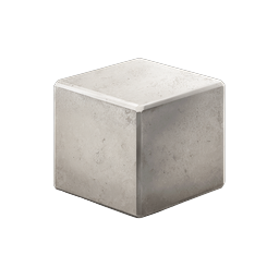 Realistic Stone Cube 3D Icon for Design Projects