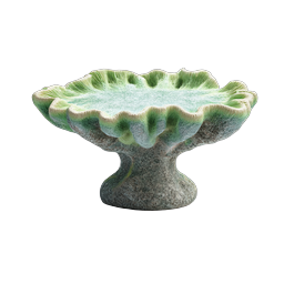 Stone Moss Bowl Icon - Organic Decorative Vessel