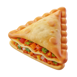Delicious Samosa Icon for Foodie Designs