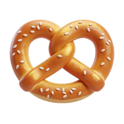 Delicious Pretzel Icon for Food Lovers
