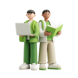 Engaging Students Learning Icon for Education Platforms