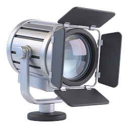 Studio Spotlight Icon - Professional Film & Photography Light