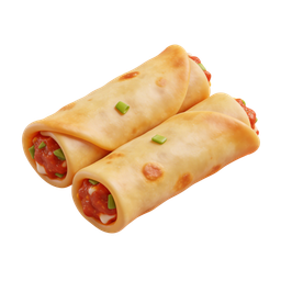 Delicious Taco Roll Icon for Food Designs