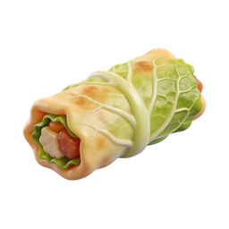 Delicious Fresh Cabbage Roll Icon for Culinary Projects