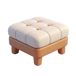 Stylish Ottoman Icon for Modern Home Decor