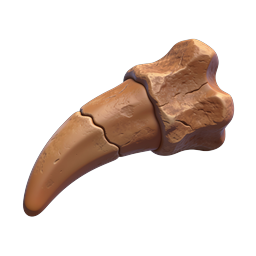 Realistic Brown Chili Pepper 3D Icon | Organic Food