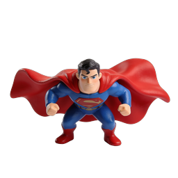 Superman Clay Figure Icon | Superhero Toy Illustration