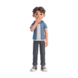 Surprised Boy Icon for Engaging Creative Projects