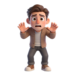 Surprised Person Icon for Emotional Expression