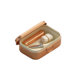 Survival Kit Box Icon | 3D Realistic Container