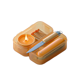 Survival Matchbox Kit Icon - Outdoor Emergency Gear