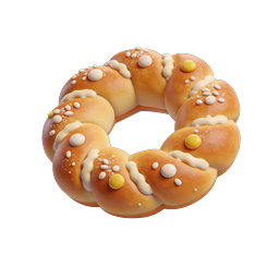 Sweet Pastry Donut 3D Icon - Bakery Dessert