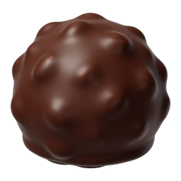 Icona di caramella al cioccolato affascinante per dolcetti deliziosi
