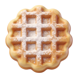 Delicious Waffle Icon for Food Enthusiasts
