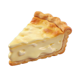 Swiss Cheese Slice Icon - 3D Realistic Dairy