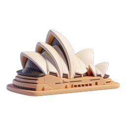 Sydney Opera House Icon for Design Projects