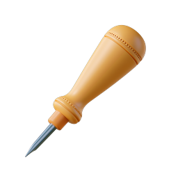 Vibrant Syringe Icon for Medical Applications