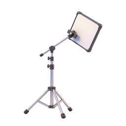 Tablet Tripod Stand 3D Icon - Professional Mount