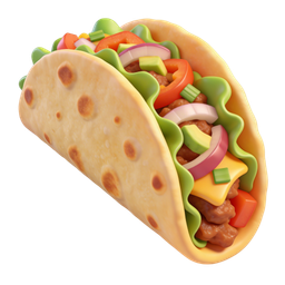 Delicious Taco Icon for Food-related Projects