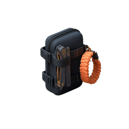 Tactical EDC Pouch with Multi-Tool and Paracord Icon