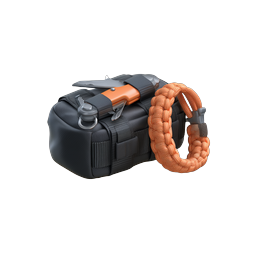 Tactical Survival Gear Icon | EDC Pouch with Knife & Paracord