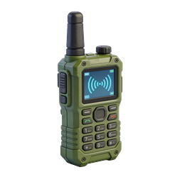 Tactical Walkie Talkie Radio Communication Icon