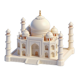 Stunning Taj Mahal Icon for Travel & Culture