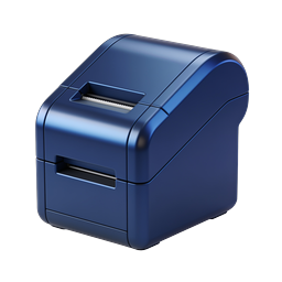 Tape Dispenser Icon - Blue 3D Realistic Office Supply