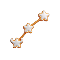 Taurus Zodiac Constellation Icon | 3D Star Sign