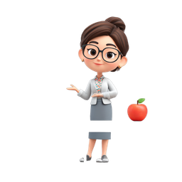 Engaging Teacher Icon for Educational Themes