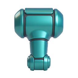 Teal Smartwatch 3D Icon - Premium Wearable Tech