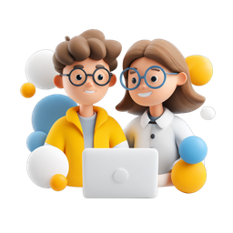 Engaging Teamwork Icon for Digital Communication