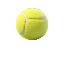 Tennis Ball and Racket Sports Icon