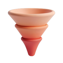 テラコッタの陶器セット - 3Dセラミックアイコン