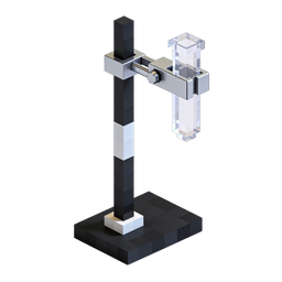 Stylish Test Tube Stand Icon for Science Content