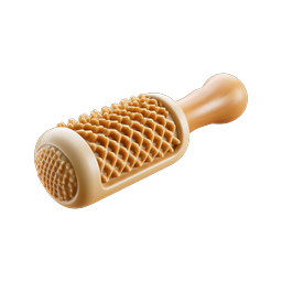 Textured Rolling Pin 3D Icon - Kitchen Tool