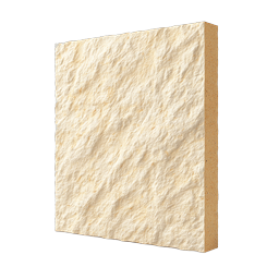 Realistic Textured Stone Wall Panel - 3D Render Icon