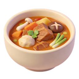 Hearty Soup Icon - Delicious Comfort Food Imagery