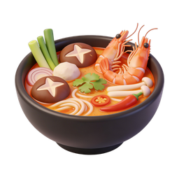 Shrimp Ramen Icon - Delicious Asian Cuisine Representation