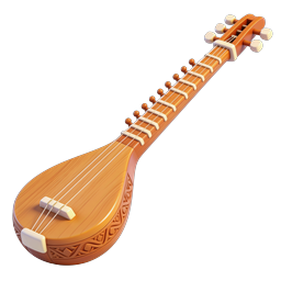 Thai musical instrument stickers