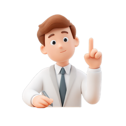Thinking Businessman Icon for Innovative Ideas
