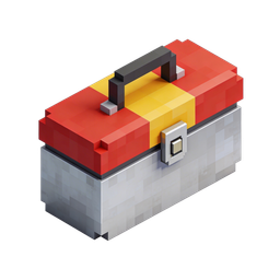Colorful Toolbox Icon for DIY and Tools